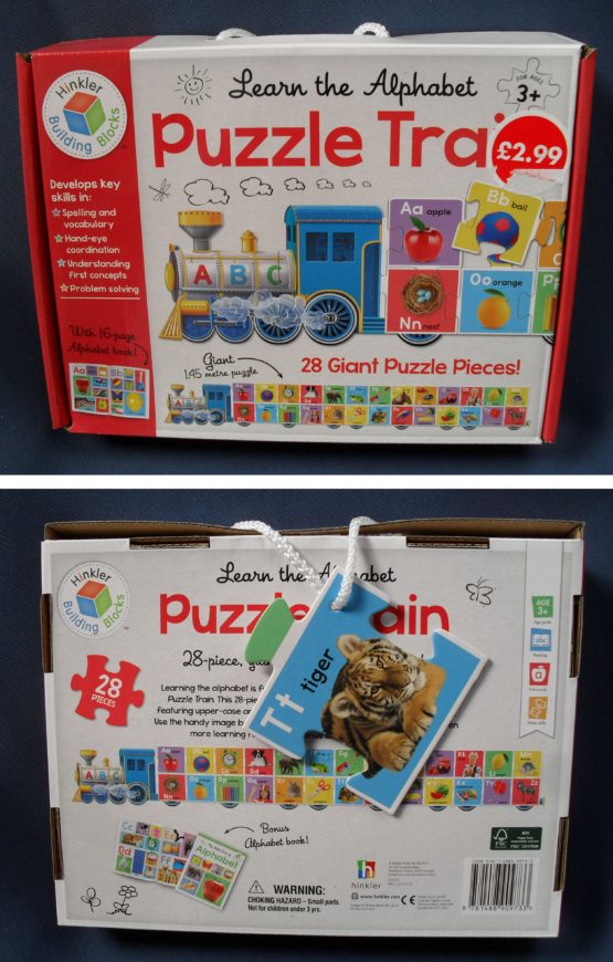 train alphabet puzzle